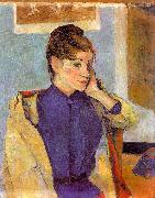 Paul Gauguin Portrait of Madeline Bernard Sweden oil painting reproduction